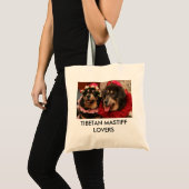 TIBETAN MASTIFF LOVERS TOTE BAG (Voorkant (product))