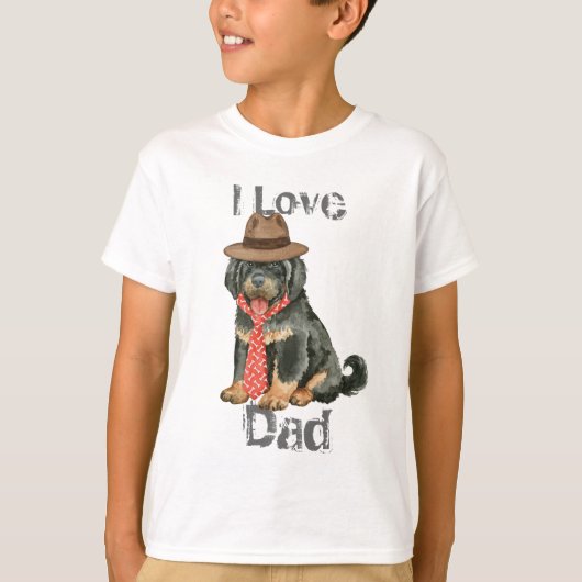 Tibetan Mastiff pa T-shirt (Voorkant)