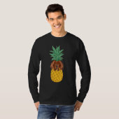 Tibetan Mastiff Pineapple Dog T-shirt (Voorkant volledig)