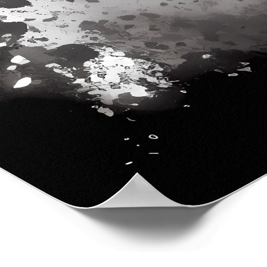 Tibetan Mastiff Portrait Poster (Hoek)