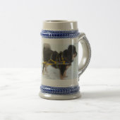 Tibetan Mastiff "Reindeer!" Bierpul (Voorkant rechts)