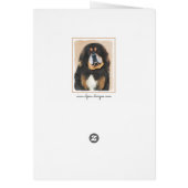 Tibetan Mastiff-schildering - Cute Original Dog Ar (Achterkant)