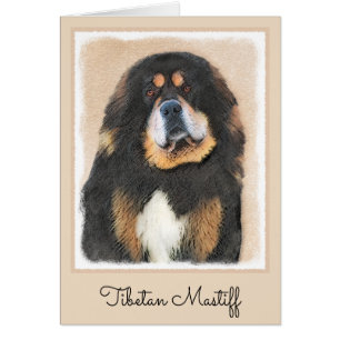 Tibetan Mastiff-schildering - Cute Original Dog Ar