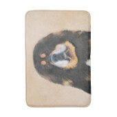 Tibetan Mastiff-schildering - Cute Original Dog Ar Badmat (Voorkant Verticaal)