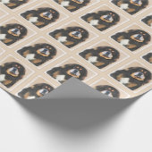 Tibetan Mastiff-schildering - Cute Original Dog Ar Cadeaupapier (Hoek)