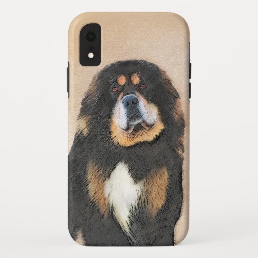 Tibetan Mastiff-schildering - Cute Original Dog Ar Case-Mate iPhone Case (Achterkant)