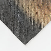 Tibetan Mastiff-schildering - Cute Original Dog Ar Fleece Deken (Hoek)