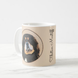 Tibetan Mastiff-schildering - Cute Original Dog Ar Koffiemok
