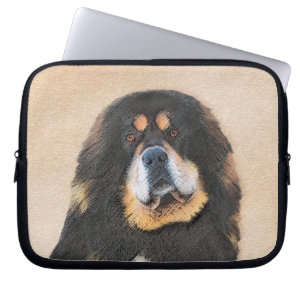 Tibetan Mastiff-schildering - Cute Original Dog Ar Laptop Sleeve