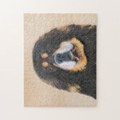 Tibetan Mastiff-schildering - Cute Original Dog Ar Legpuzzel (Verticaal)