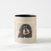 Tibetan Mastiff-schildering - Cute Original Dog Ar Mok (Midden)