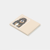 Tibetan Mastiff-schildering - Cute Original Dog Ar Post-it® Notes (Schuin)