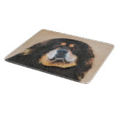 Tibetan Mastiff-schildering - Cute Original Dog Ar Snijplank (Hoek)