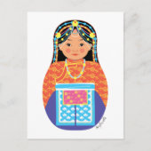Tibetan Matryoshka Briefkaart (Voorkant)