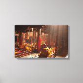 Tibetan Monk Canvas druk (Voorkant)