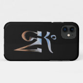 Tibetan Om Case-Mate iPhone Case (Achterkant (horizontaal))