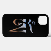 Tibetan Om Case-Mate iPhone Case (Achterkant (horizontaal))