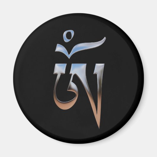 Tibetan Om Magneet (Voorkant)