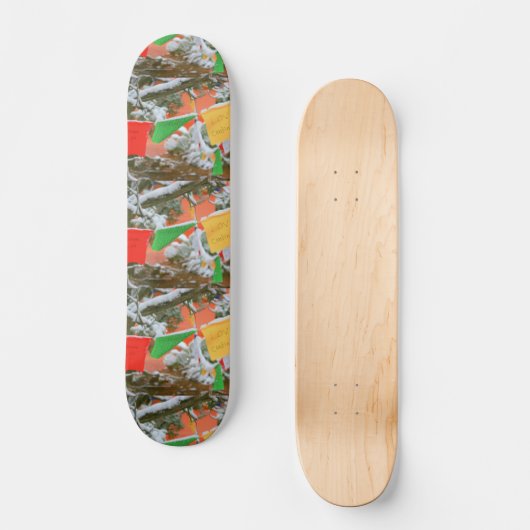 tibetan pray skateboard (Voorkant)