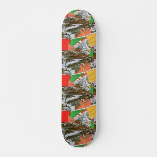 tibetan pray skateboard (Voorkant)