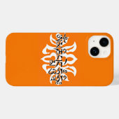 Tibetan Six True Mantra/Om Ma Ni Pad me Hum Case-Mate iPhone Case (Achterkant (horizontaal))