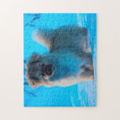 Tibetan Spaniel Dogs Jigsaws Legpuzzel (Verticaal)