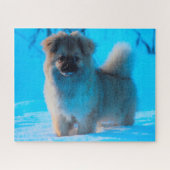 Tibetan Spaniel Dogs Jigsaws Legpuzzel (Horizontaal)