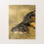 Tibetan Spaniel Honden Puzzels (Verticaal)