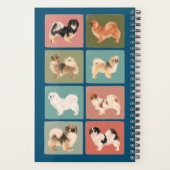 Tibetan Spaniel Planner (Achterkant)