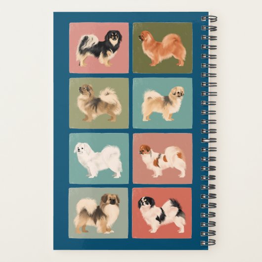 Tibetan Spaniel Planner (Achterkant)