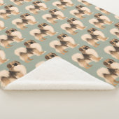 Tibetan Spaniel Sherpa Blanket Sherpa Deken (3/4)