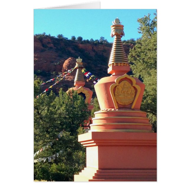 Tibetan Stupas (Voorkant)