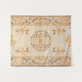 Tibetan Tan Yellow Brown Wandkleed (Voorkant (horizontaal))