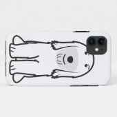 Tibetan Terrier Dog Cartoon Case-Mate iPhone Case (Achterkant (horizontaal))