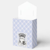 Tibetan Terrier Painting - Cute Original Dog Art Bedankdoosjes (Geopend)