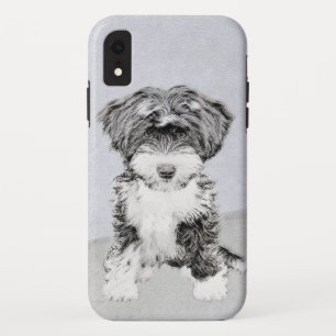 Tibetan Terrier Painting - Cute Original Dog Art Case-Mate iPhone Case