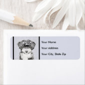 Tibetan Terrier Painting - Cute Original Dog Art Etiket (Insitu)