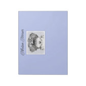 Tibetan Terrier Painting - Cute Original Dog Art N Notitieblok (Linkerzijde)