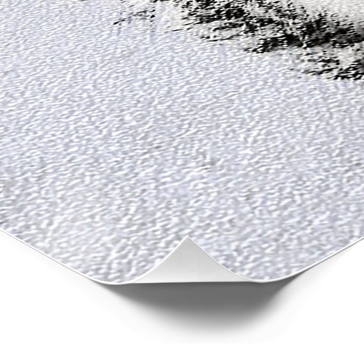 Tibetan Terrier Painting - Cute Original Dog Art Poster (Hoek)