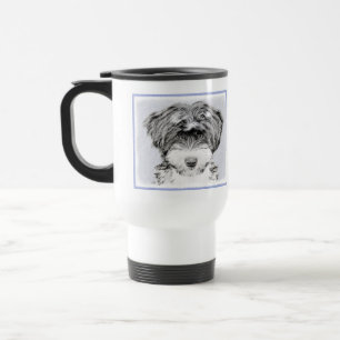Tibetan Terrier Painting - Cute Original Dog Art Reisbeker