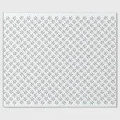 Tibetan Terrier Walks Design Cadeaupapier (Vlak)