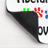 Tibetan Terrier Walks Design Muismat (Hoek)
