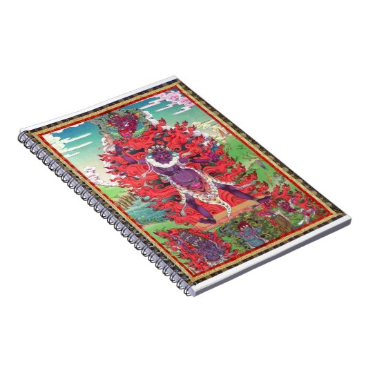 Tibetan Thangka Ekajati Art Notitieboek (Rechterzijde)