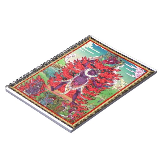 Tibetan Thangka Ekajati Art Notitieboek (Linkerzijde)