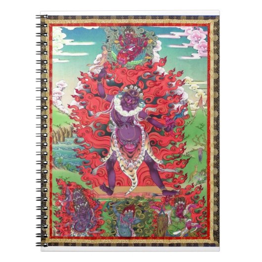 Tibetan Thangka Ekajati Art Notitieboek (Voorkant)