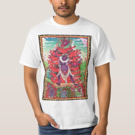 Tibetan Thangka Ekajati Art T-shirt (Voorkant)