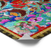 Tibetan Thangka Padmasambhava Poster (Hoek)