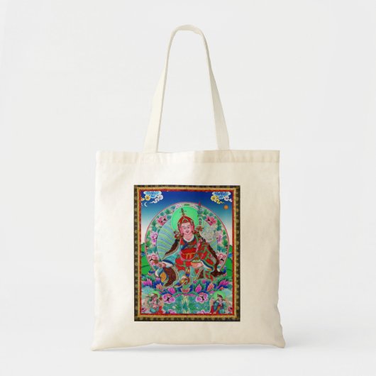 Tibetan Thangka Padmasambhava Tote Bag (Voorkant)