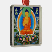Tibetan Thangka Prabhutaratna Buddha Metalen Ornament (Rechts)