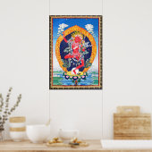 Tibetan Thangka Vajravarahi Poster (Keuken)